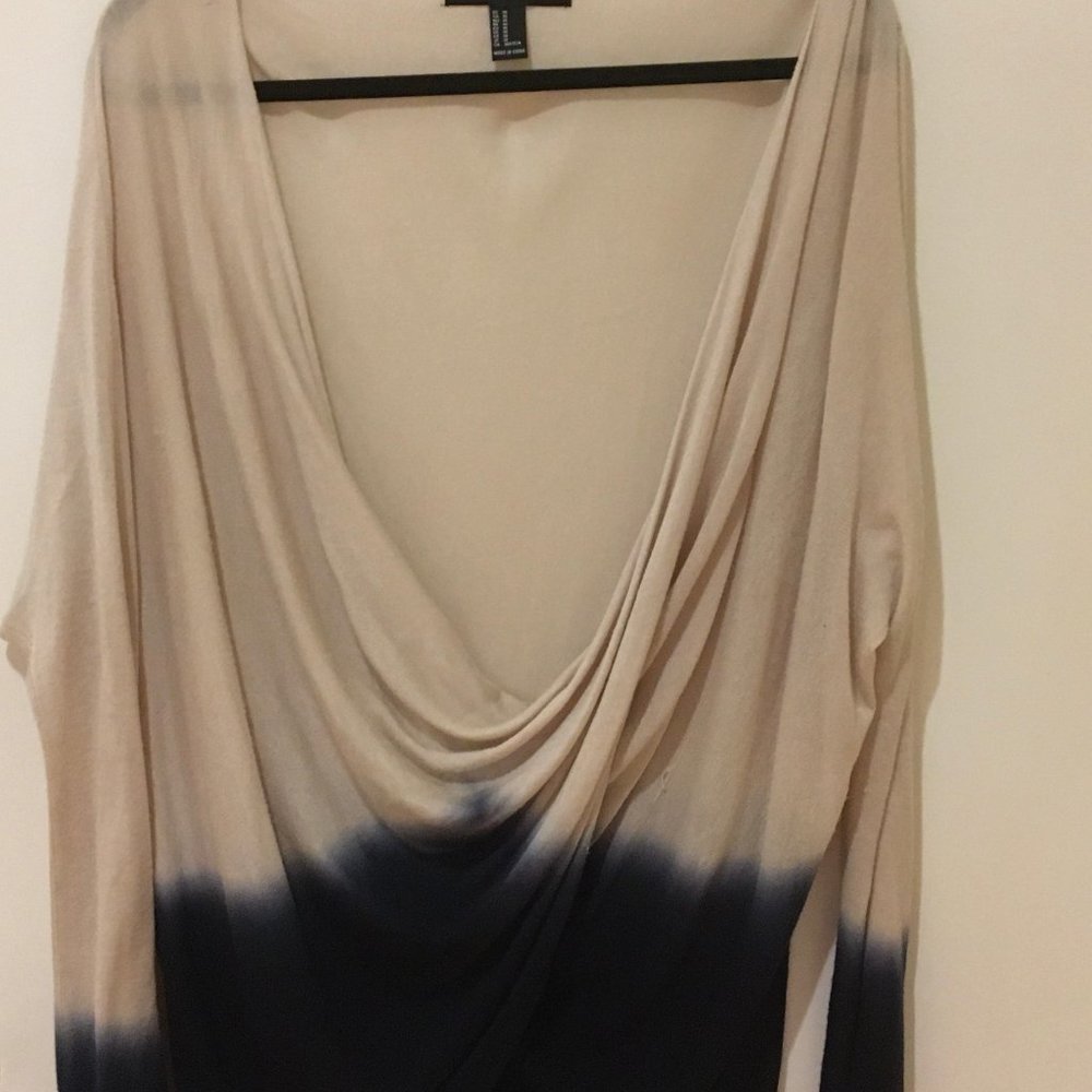 Ombre twist-front sweater (Forever 21) - Picture 2 of 4
